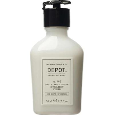 Depot, Shave Specifics No. 402, Olejki eteryczne, Płyn łagodzący, Przed i po goleniu, 50 ml