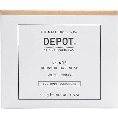 Depot, 600 Body Solutions No. 602, Kompleks botaniczny, Środek oczyszczający, Biały cedr, Mydło zapachowe, 100 g
