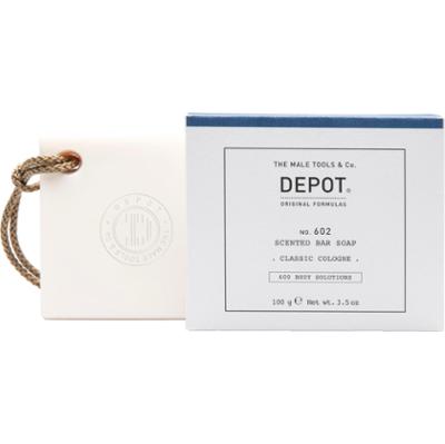 Depot, 600 Body Solutions No. 602, Kompleks botaniczny, Środek oczyszczający, Klasyczna woda kolońska, Mydło zapachowe, Nuty kwiatowe, 100 g