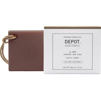 Depot, 600 Body Solutions No. 602, Kompleks botaniczny, Środek oczyszczający, Mystic Amber, Mydło zapachowe, 100 g