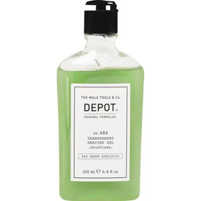 Depot Nr 406 Żel do golenia transparentny 200ml
