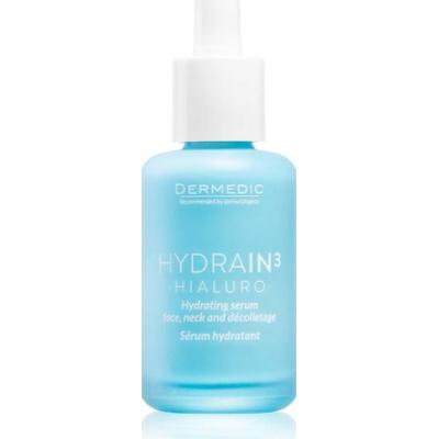 Dermedic Hydrain3 Hialuro nawilżające serum do twarzy do skóry suchej i bardzo suchej 30 ml