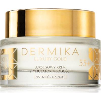 Dermika Luksusowy Złoty krem odmładzający 55+ 50 ml