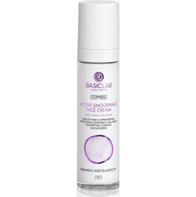 BasicLab Dermocosmetics Copperis wygładzający krem na dzień z peptydami 50 ml