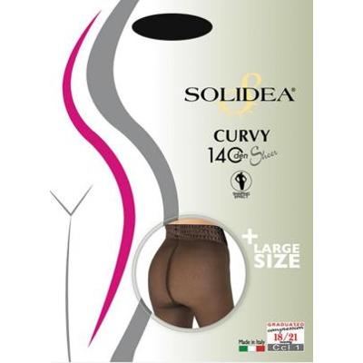 Solidea Rajstopy uciskowe Curvy 140 Den 18 21mmHg 4L XL Glace