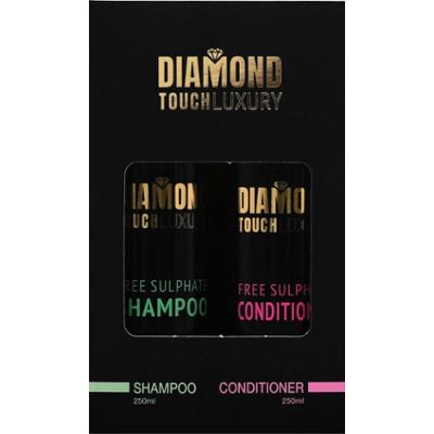 Zestaw Diamond Touch Luxury bez siarczanów 2x250ml - Szampon + Odżywka