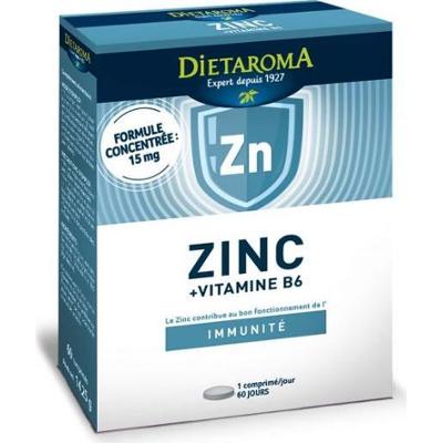 Dietaroma Dieta Cynk Witaminy B6 60 tabletek