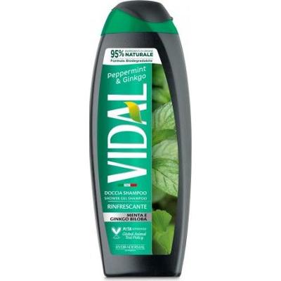 Vidal Żel pod prysznic 250 ml Mięta & Ginkgo