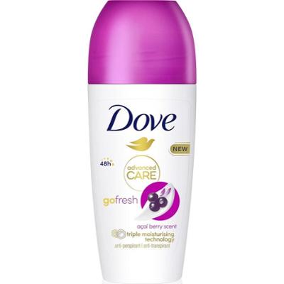 Dove Opieka zaawansowana Przejdź Fresh Antyperspirant w kulce 48 godzin Acai Berry 50 ml