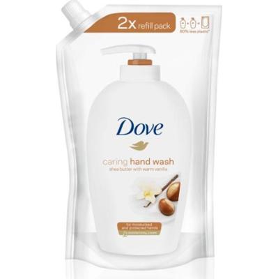 Dove Purely Pampering Mydło w płynie z masłem shea i wanilią (krem do mycia twarzy) - Pojemność: Uzupełnienie 500 ml