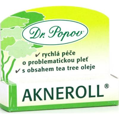 Dr. Popov Akneroll Z Drzewem Herbacianym Miejscowa Kuracja Przeciw Trądzikowi Niedoskonałości Skóry 6 Ml