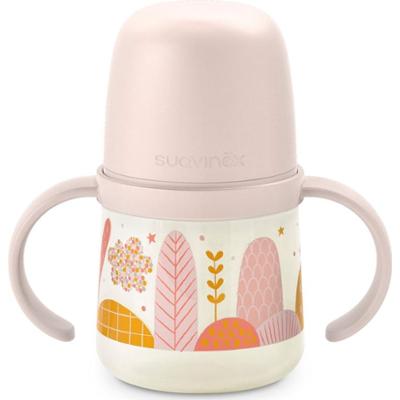 Suavinex Dreams First Baby Butelka z uchwytami Różowa 6 Miesięcy+ 150 ml