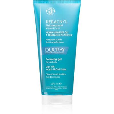 Ducray Keracnyl Żel do mycia twarzy w piance do skóry tłustej 200ml