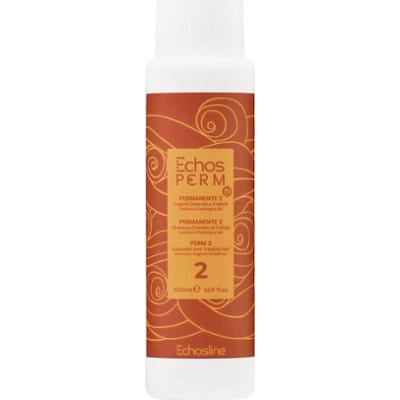 Echosline Echos Perm P2 - Płyn do trwałej ondulacji włosów 500 ml