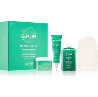 Echosline Zestaw upominkowy The Purifying Kit do włosów suchych i farbowanych 3 szt
