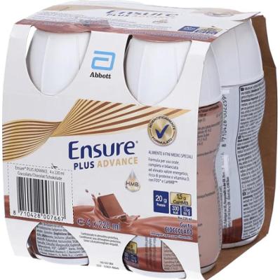 Abbott Sp. z o.o. Ensure Plus Czekolada Advance Abbott 4 x 200 ml