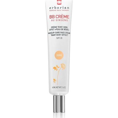Erborian Kolorowy krem bb dla Una Perfect Skin Spf 20 Duże opakowanie Złoty kolor 40 ml
