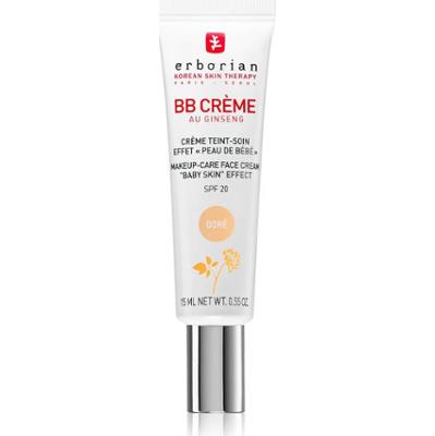 Erborian Kolorowy krem bb dla Una Perfect Skin Spf 20 Duże opakowanie Złoty kolor 15 ml