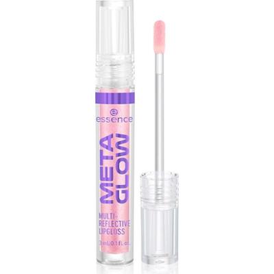 Essence Meta Glow Multi-Reflective Błyszczyk do ust z efektem holograficznym Kolor 02 Digital Pink 3ml