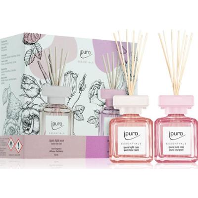 ipuro Essentials Zestaw prezentowy Light & Pure Rose 2×50 ml