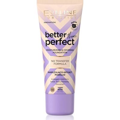 Eveline Cosmetics Better Than Perfect Podkład kryjący Efekt nawilżający Kolor 1,5 Kość słoniowa Beżowy Neutralny 30 ml