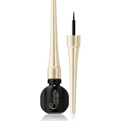 Eveline Cosmetics Celebrities Eyeliner w płynie Czarny Kolor 3 ml