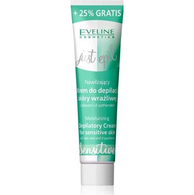 Eveline Cosmetics Just Epil Nawilżający Krem Do Depilacji Do Skóry Wrażliwej 125 Ml