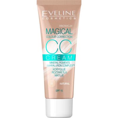 Eveline Magical Color Correction Krem CC SPF15 51 Naturalny 30 ml