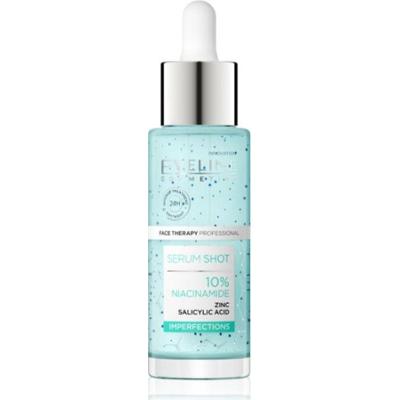 Eveline Cosmetics Shot 10% Serum do twarzy z niacynamidem do skóry tłustej i problematycznej 30 ml