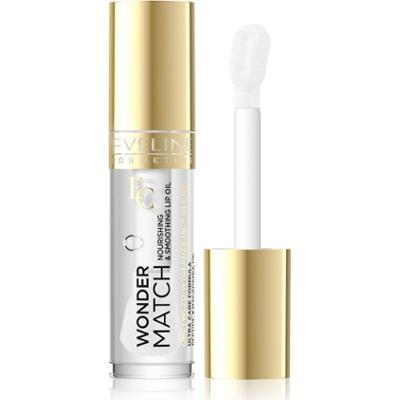 Eveline Cosmetics Wonder Match Odżywczy olejek do ust Kolor 01 Przezroczysty 5 ml
