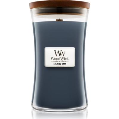 Woodwick Świeca zapachowa Evening Onyx z knotem drewnianym z knotem drewnianym 609,5g