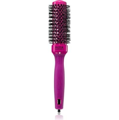 Olivia Garden Expert Świecić Hot Pink Szczotka do suszenia włosów o długości 35 mm