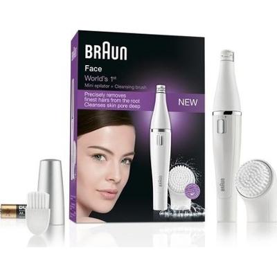 Braun Depilator Face 810 ze szczoteczką do oczyszczania twarzy