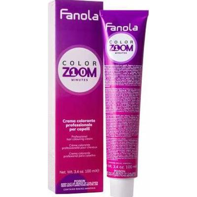 Fanola Krem koloryzujący do włosów Color Zoom cała paleta 100 ml 5,4 Jasnobrązowa miedź