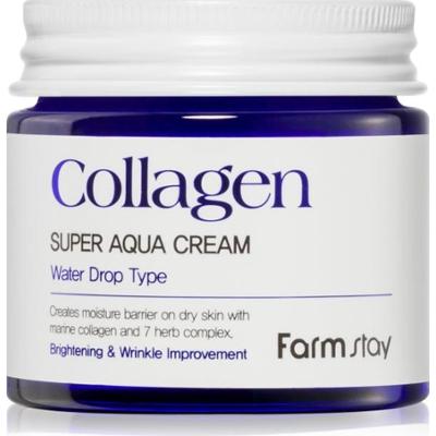 Farmstay Kolagen Super Aqua Nawilżający krem do twarzy 80 ml
