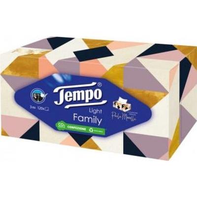 Tempo Family Light Box 120 chusteczek 3-warstwowych