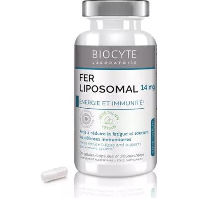 Biocyte Fe Iron Liposom 30 kapsułek o długowieczności