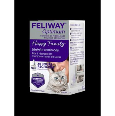 Feliway Optymalne ładowanie dla elektrycznego dyfuzora wzmocnionego Serenity Cat 48ml