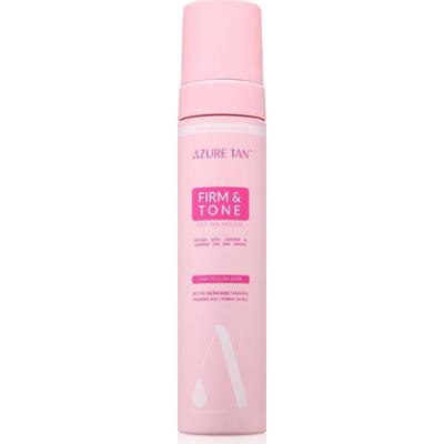Azure Tan Firm & Tone samoopalająca pianka do ciała w ciemnym kolorze ultra ciemny 200 ml