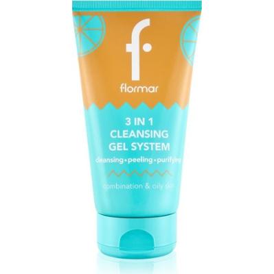 flormar Żel oczyszczający 3 w 1 do cery tłustej i mieszanej 150 ml