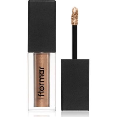Flormar Shimmer & Shine Glitter Cienie do powiek w płynie Kolor 01 Cashmere Gold 4,5 ml