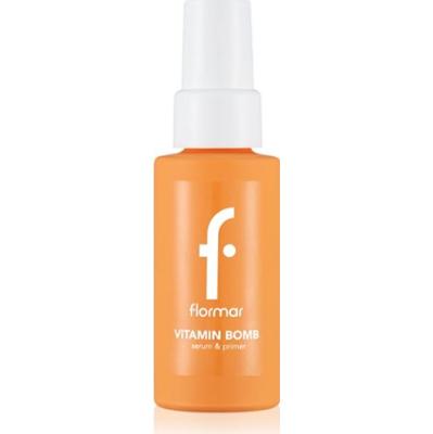 Flormar Bombowe serum rozświetlające z witaminami B, C, E 30 ml