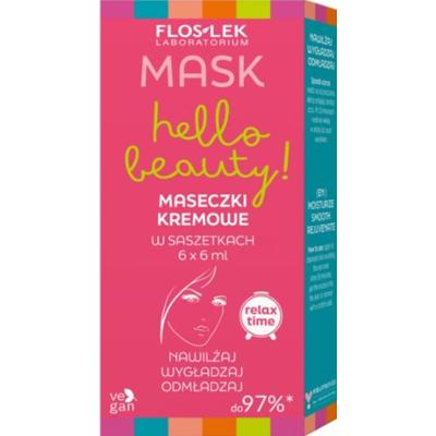 Floslek Laboratorium Cześć Beauty! Floslek Laboratorium Zestaw upominkowy do nakładania masek na twarz