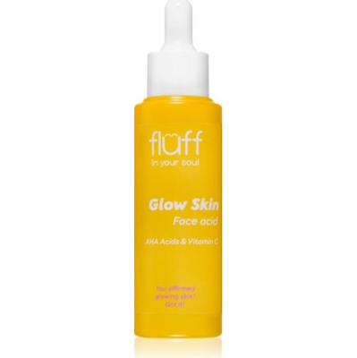 Fluff Glow Skin Wygładzający peeling do twarzy z witaminą C 40 ml
