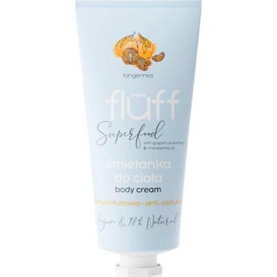 Fluff Superfood Mandarynki Antycellulitowy krem do ciała z ekstraktem z grejpfruta i olejkiem grejpfrutowym Macadamia 150ml