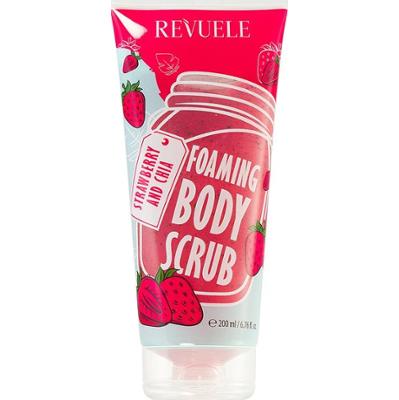 Revuele Nawilżający peeling do ciała Truskawka i chia 200ml