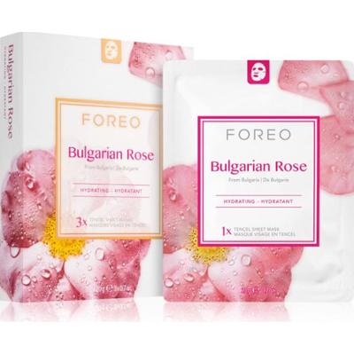Foreo Farm To Face Bułgarska Róża Nawilżająca maseczka do twarzy 3X20 ml