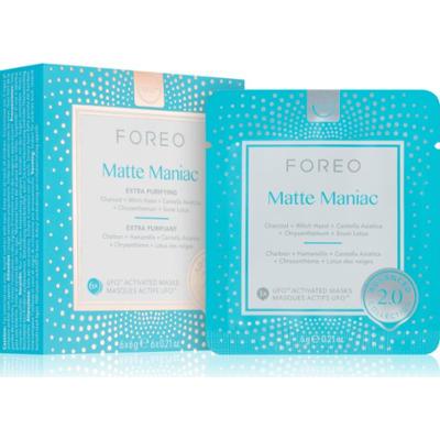 Foreo Ufo™ Matte Maniac Maska do oczyszczania twarzy 6 sztuk