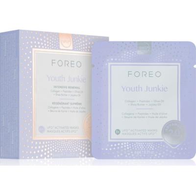 FOREO Przeciwstarzeniowa maseczka do twarzy UFO™ Youth Junkie, 6 sztuk