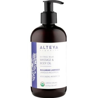 Alteya organics Olejek do ciała i masażu z lawendą bułgarską 250 ml